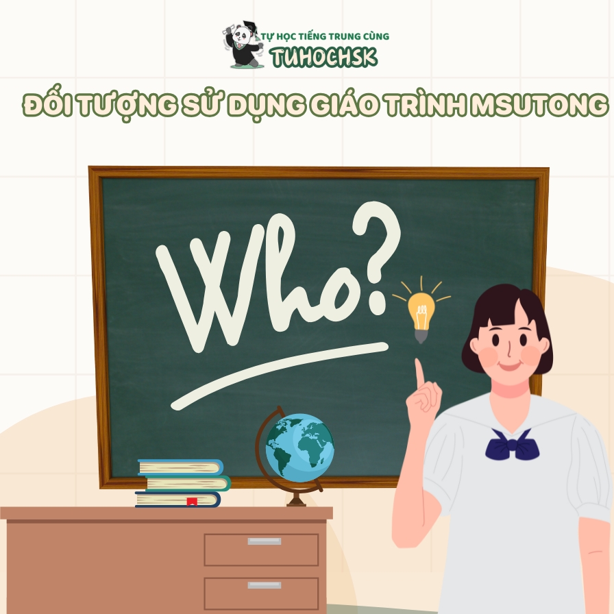 Đối tượng sử dụng giáo trình Msutong