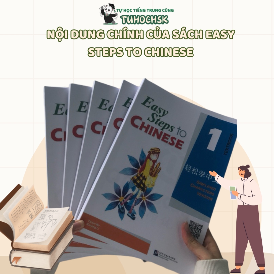 Nội dung chính của sách Easy Steps to Chinese