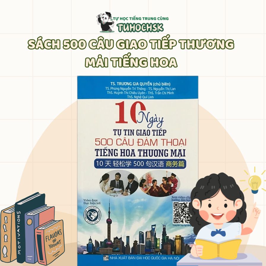 Sách 500 câu giao tiếp thương mại tiếng Hoa