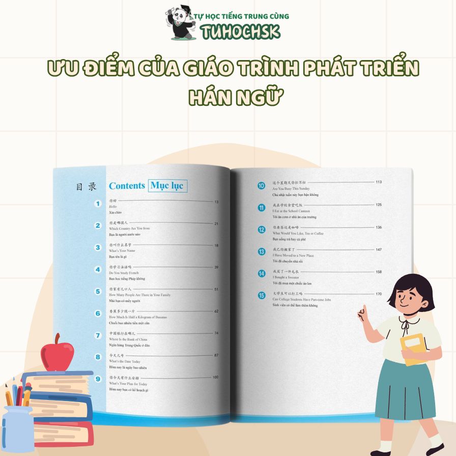 Ưu điểm của giáo trình phát triển hán ngữ