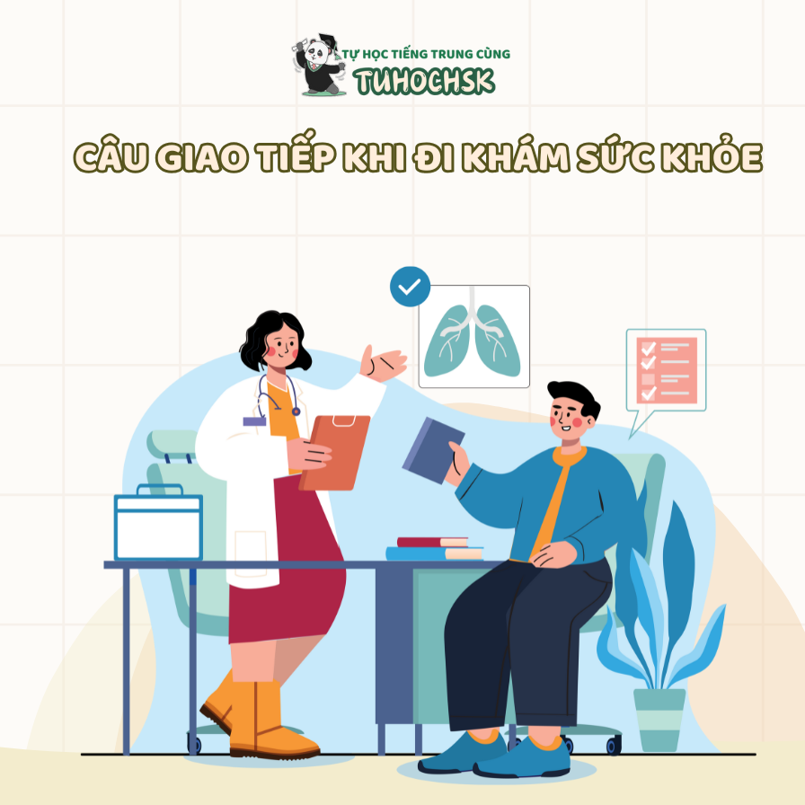 Câu giao tiếp khi đi khám sức khỏe