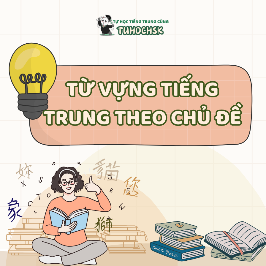 Từ vựng tiếng Trung theo chủ đề