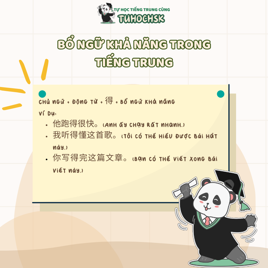 Bổ Ngữ Khả Năng Trong Tiếng Trung