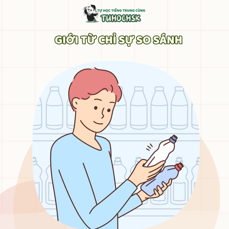 Giới từ chỉ sự so sánh