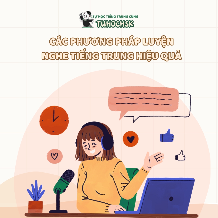 Các phương pháp luyện nghe tiếng Trung hiệu quả