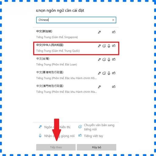 Cài đặt bộ gõ Pinyin trên máy tính